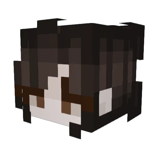 Scoober3301 Minecraft avatar head, 3D render