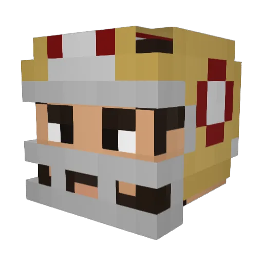 ScoobsJew Minecraft avatar head, 3D render
