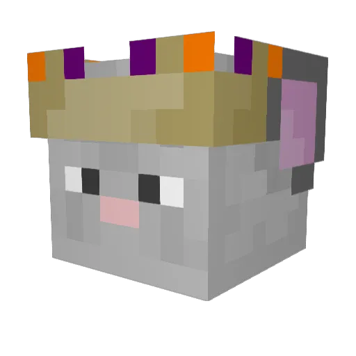 Scooby6111 Minecraft avatar head, 3D render