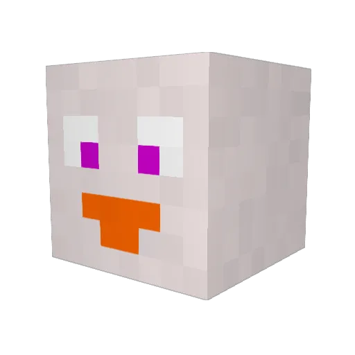 ScoobyDingle Minecraft avatar head, 3D render