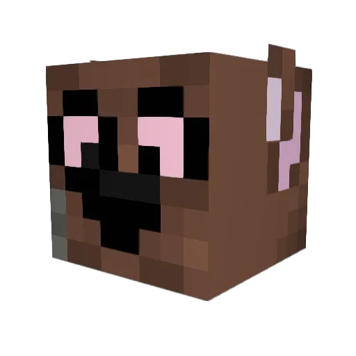 ScoobyJew42 Minecraft avatar head, 3D render