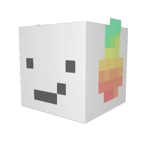 ScooterYUD Minecraft avatar head, 3D render