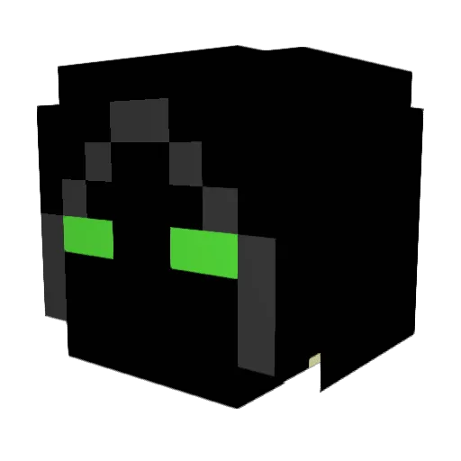 Scooterjohn16 Minecraft avatar head, 3D render