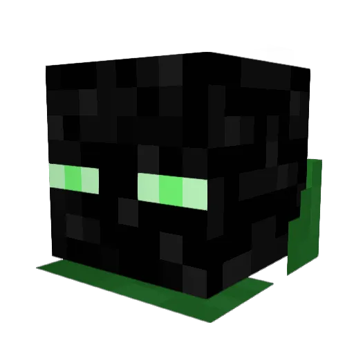 Scootiee Minecraft avatar head, 3D render