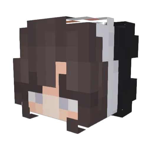 Scopes2 Minecraft avatar head, 3D render
