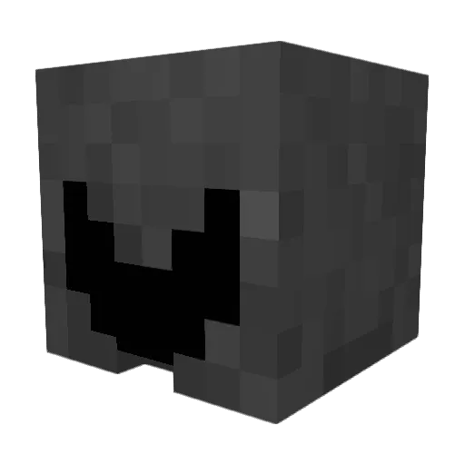 ScopesCZ Minecraft avatar head, 3D render