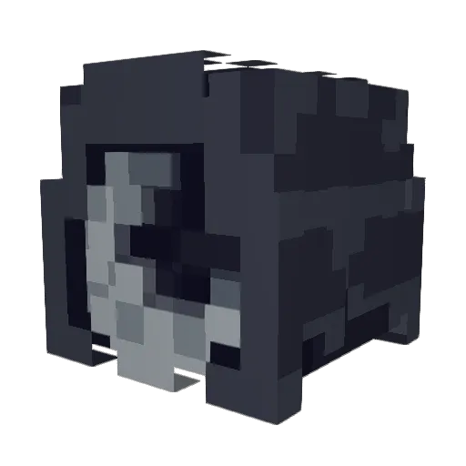 Scorcher_26 Minecraft avatar head, 3D render