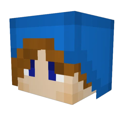 Scorching_Lion Minecraft avatar head, 3D render