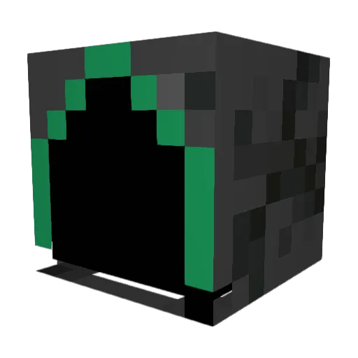 Scoringmachine03 Minecraft avatar head, 3D render