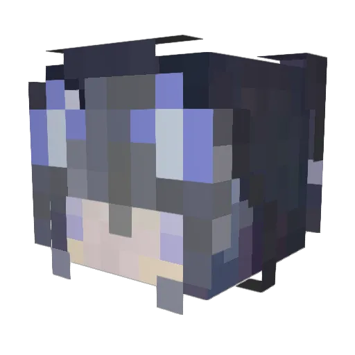 Scorp1ooo Minecraft avatar head, 3D render