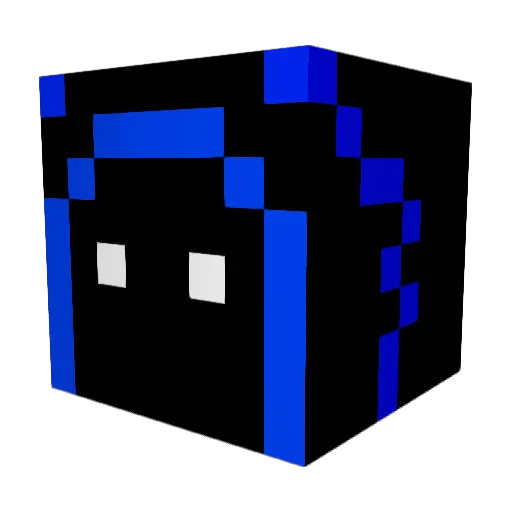 Scorpio1267 Minecraft avatar head, 3D render