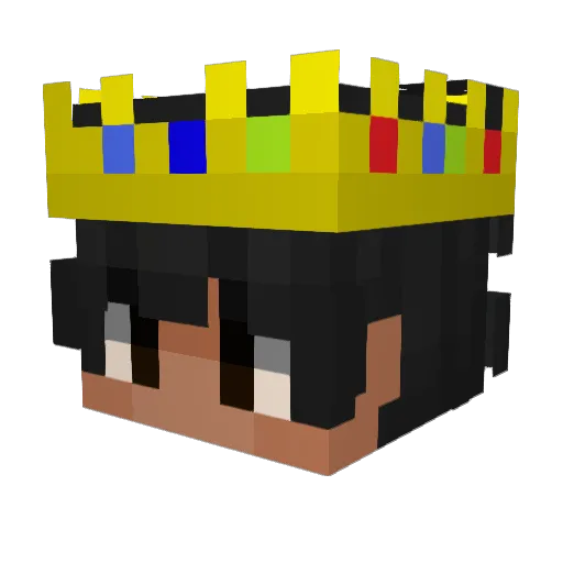 ScorpioMC_ Minecraft avatar head, 3D render