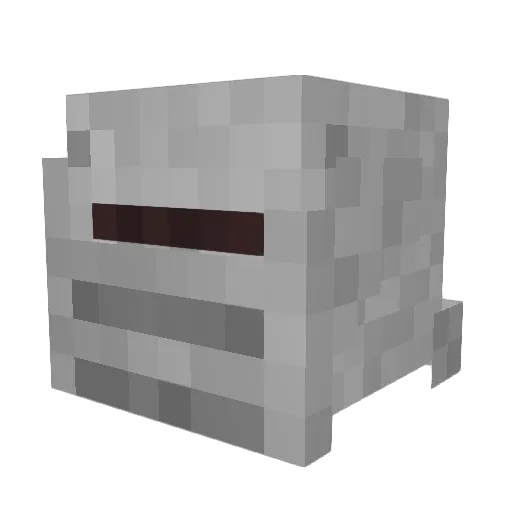 Scorpion13606 Minecraft avatar head, 3D render