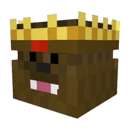 Scorpion1475 Minecraft avatar head, 3D render