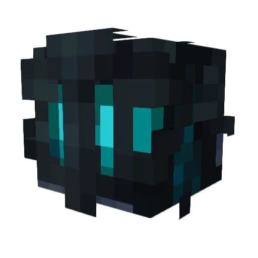Scorpionos Minecraft avatar head, 3D render