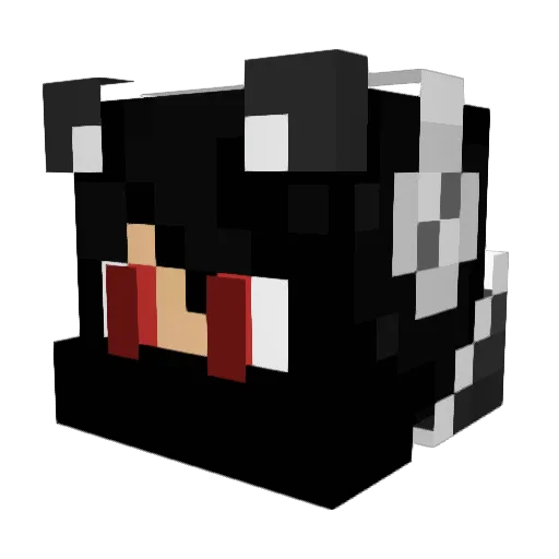 Scorpius2003 Minecraft avatar head, 3D render