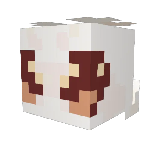 Scorponok14 Minecraft avatar head, 3D render