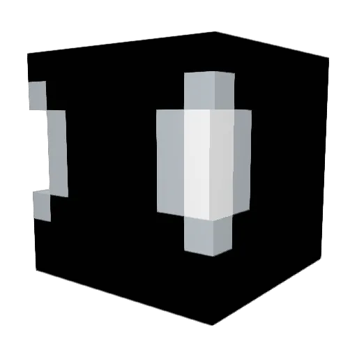 Scot1S Minecraft avatar head, 3D render