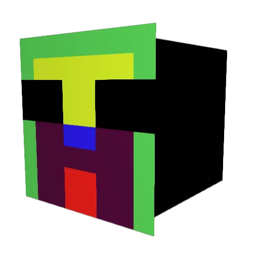 ScotMinecraft Minecraft avatar head, 3D render