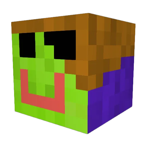 Scotcher__ Minecraft avatar head, 3D render