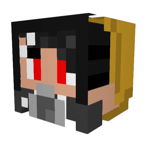 Scott030730 Minecraft avatar head, 3D render