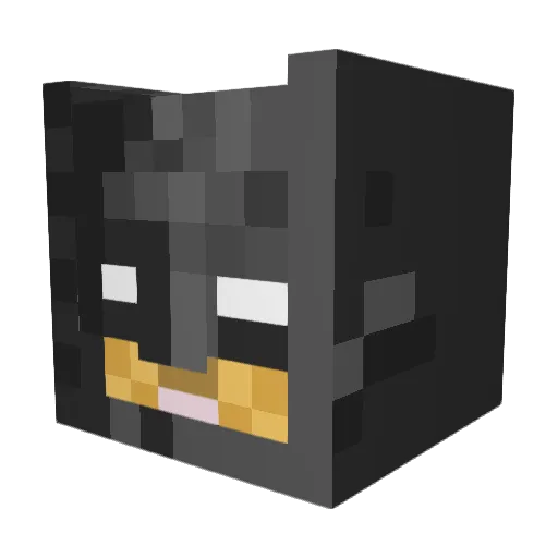 ScottB96 Minecraft avatar head, 3D render