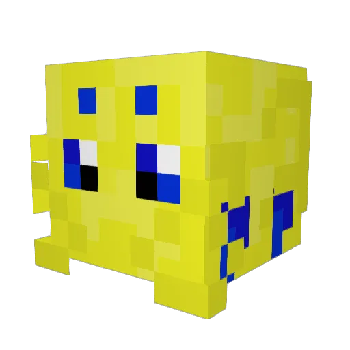 ScottFerrian Minecraft avatar head, 3D render