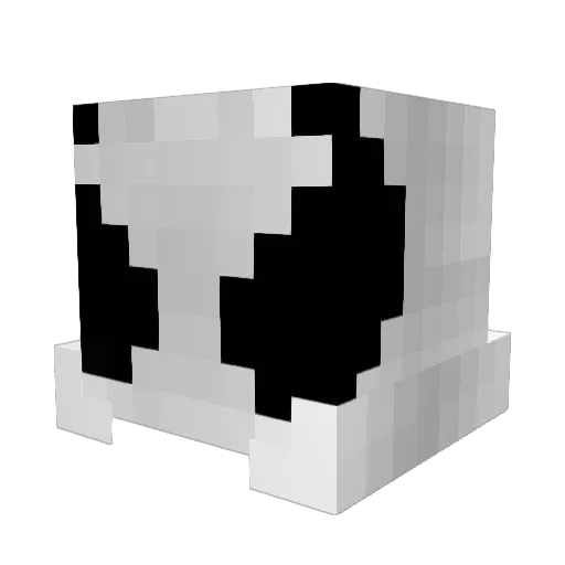 ScottKurtz Minecraft avatar head, 3D render