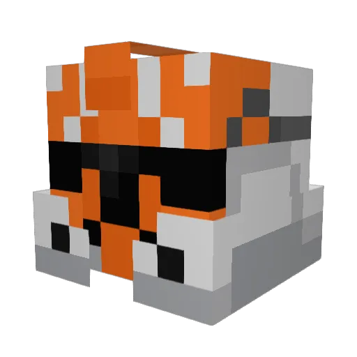 ScottMorgan2 Minecraft avatar head, 3D render