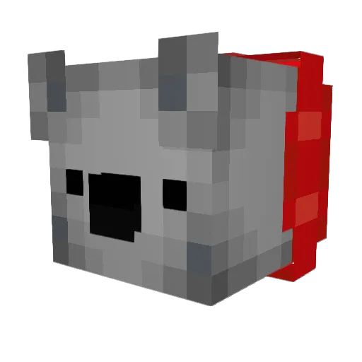 Scott_Died Minecraft avatar head, 3D render