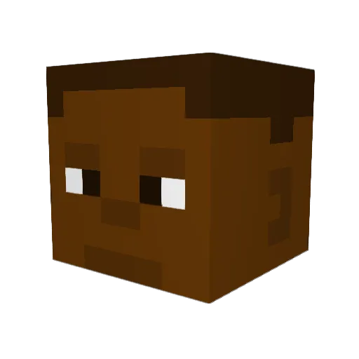 Scott_Hendry Minecraft avatar head, 3D render