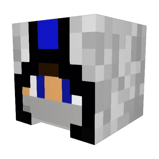 Scottcher19 Minecraft avatar head, 3D render