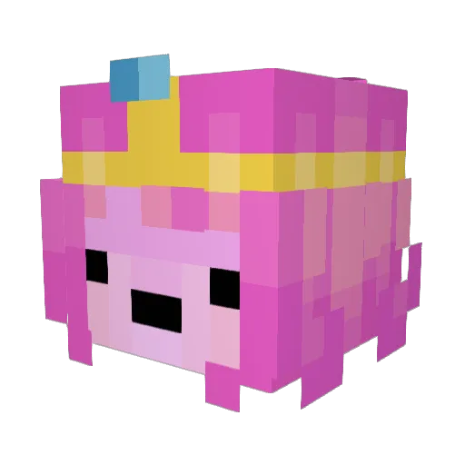 ScottieX Minecraft avatar head, 3D render
