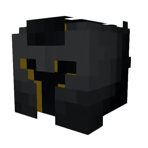 Scottigger Minecraft avatar head, 3D render