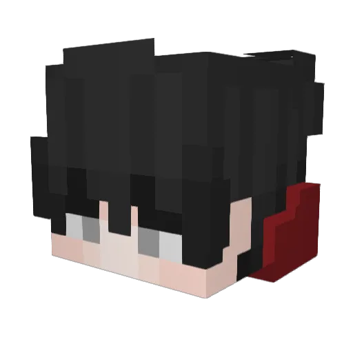 ScottishBarbie11 Minecraft avatar head, 3D render