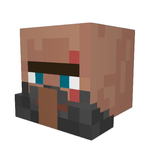 ScottishCotton Minecraft avatar head, 3D render