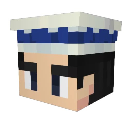 Scottish_Goblin Minecraft avatar head, 3D render