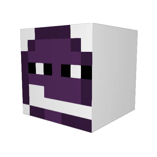 Scottline_ Minecraft avatar head, 3D render