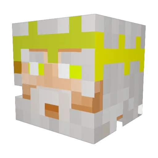 Scottmandoo12 Minecraft avatar head, 3D render