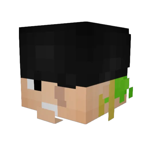 Scotty_96 Minecraft avatar head, 3D render