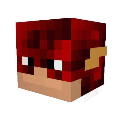 Scotty_E Minecraft avatar head, 3D render