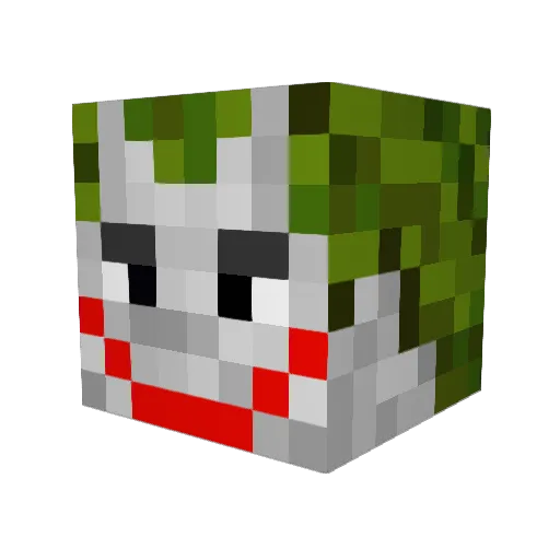 Scotty_fitz Minecraft avatar head, 3D render