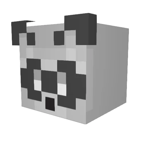 Scottyntheninjas Minecraft avatar head, 3D render