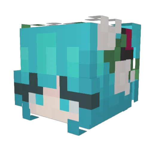 ScoudAdam Minecraft avatar head, 3D render
