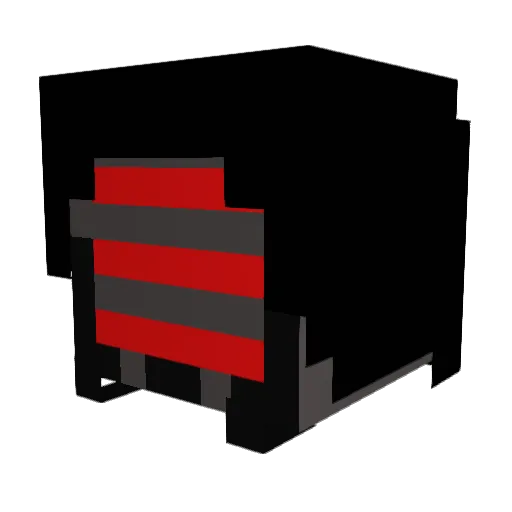 ScourgeMines Minecraft avatar head, 3D render