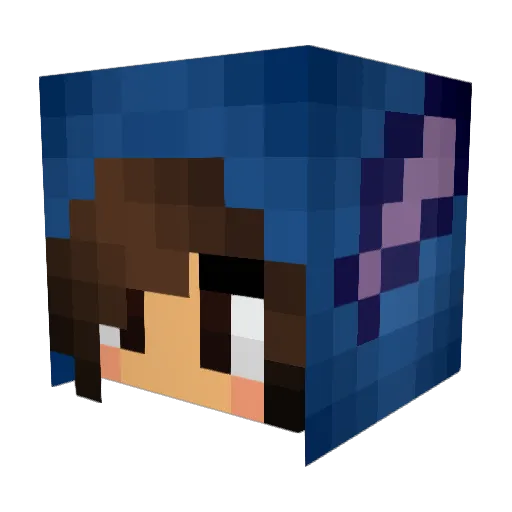 Scout7105 Minecraft avatar head, 3D render