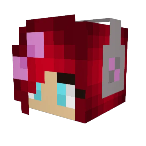 ScoutLegend Minecraft avatar head, 3D render
