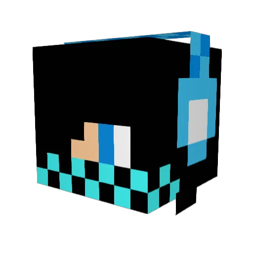 ScoutSouth Minecraft avatar head, 3D render