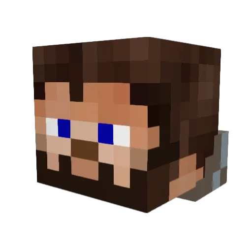 Scout_89 Minecraft avatar head, 3D render