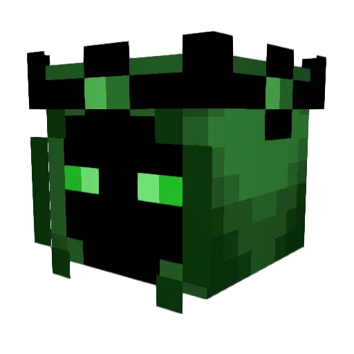 Scraper22 Minecraft avatar head, 3D render